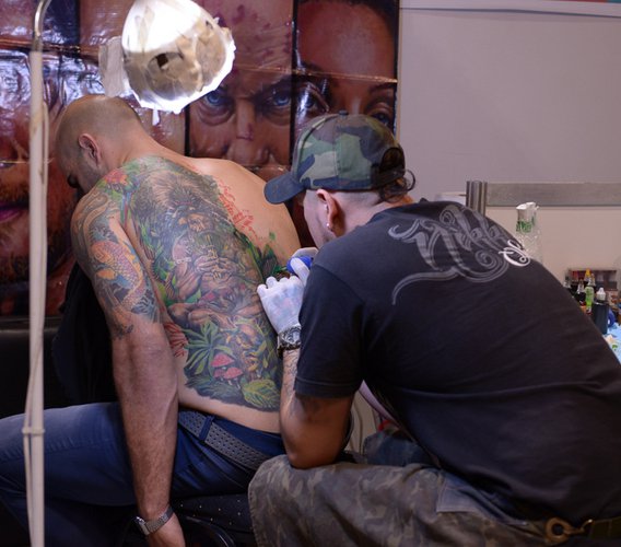 Postales del Tattoo Show