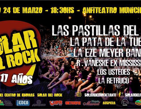 Llega el Tanti Solar del Rock 2019