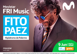 El Movistar FRI Music vuelve a Buenos Aires para presentar a Fito Páez, Leo García, María Campos y La Femme d'Argent