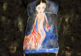 "Oscura sala de la visión", Mujercitas terror