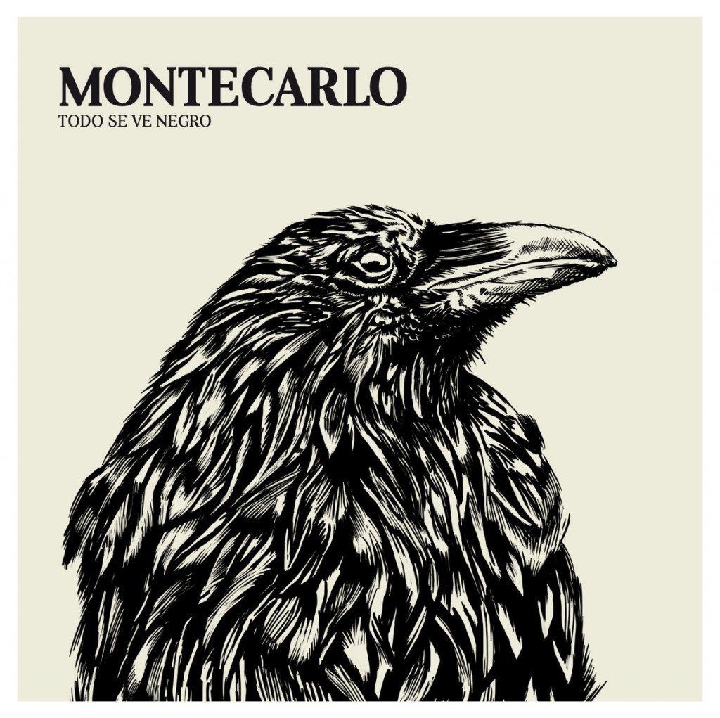 Discos: "Todo se ve negro" - Montecarlo está formado por Primo en voz y guitarra, Juan en guitarra, Chico en bajo y sintetizadores y Fran en batería, y en este segundo álbum decidieron trabajar con Ezequiel Araujo, el ex Avant Press y el Otro Yo. montecarlo