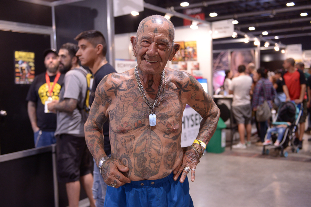 Postales del Tattoo Show - Miles de personas visitaron la 15º edición del Tattoo Show, este fin de semana en La Rural. Una convención de tres días con invitados internacionales, exhibiciones, bandas en vivo y el ya tradicional concurso con los mejores tatuajes. 9a17e03d 469c 49f5 8502 9066912e2e40