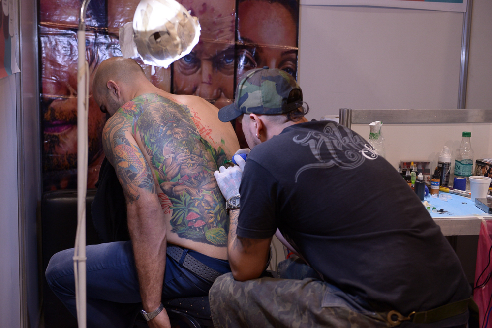 Postales del Tattoo Show - Miles de personas visitaron la 15º edición del Tattoo Show, este fin de semana en La Rural. Una convención de tres días con invitados internacionales, exhibiciones, bandas en vivo y el ya tradicional concurso con los mejores tatuajes. a44209ee 706e 49cb 834f dc8dd292bafd