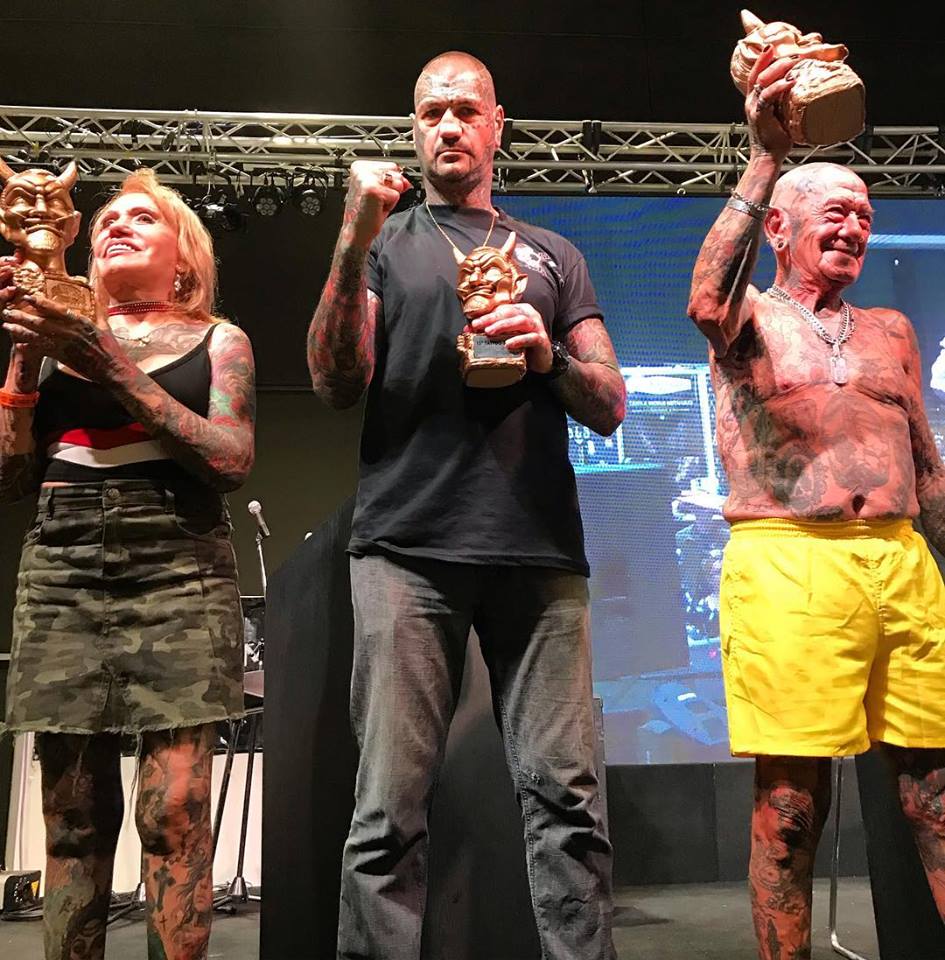 Postales del Tattoo Show - Miles de personas visitaron la 15º edición del Tattoo Show, este fin de semana en La Rural. Una convención de tres días con invitados internacionales, exhibiciones, bandas en vivo y el ya tradicional concurso con los mejores tatuajes. f38eb2ed 1f46 4477 97ae 858ad2cb4063
